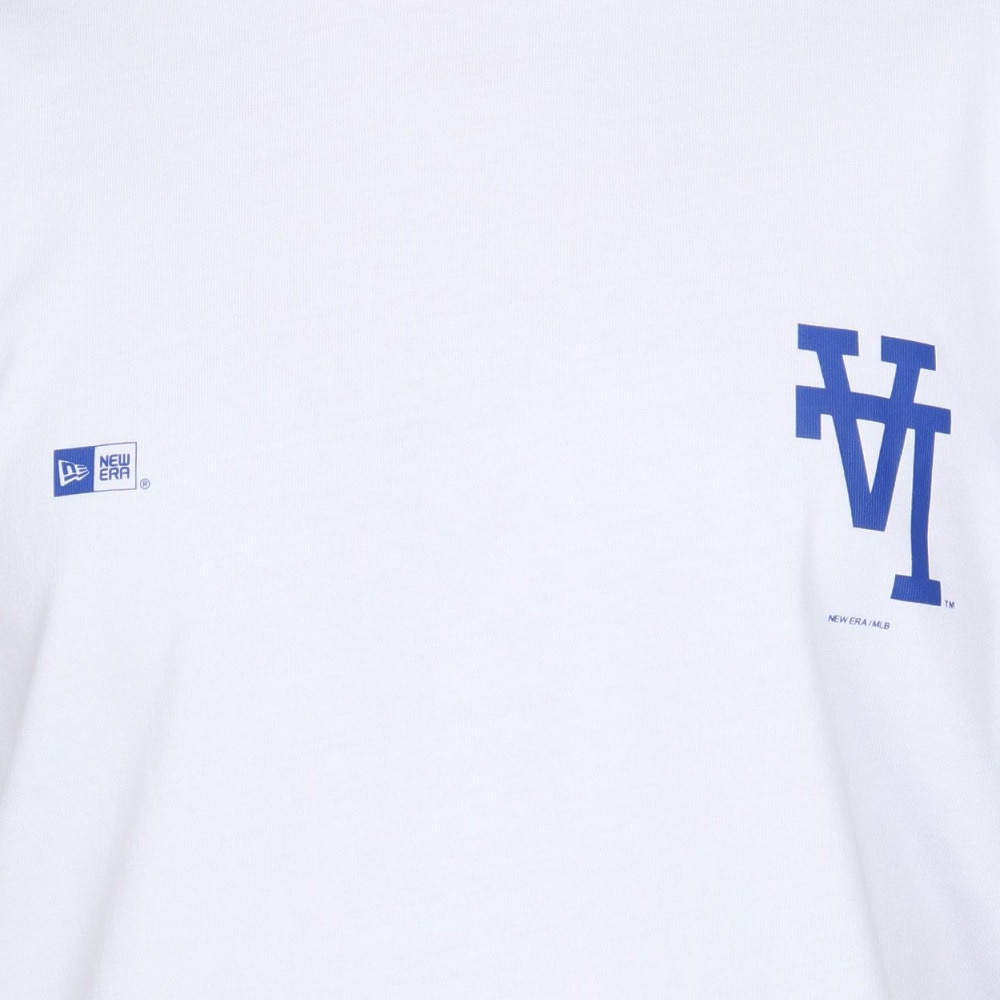 ニューエラ（NEW ERA）（メンズ、レディース）半袖Tシャツ コットン MLB Upside Down ロサンゼルス・ドジャース 14410095
