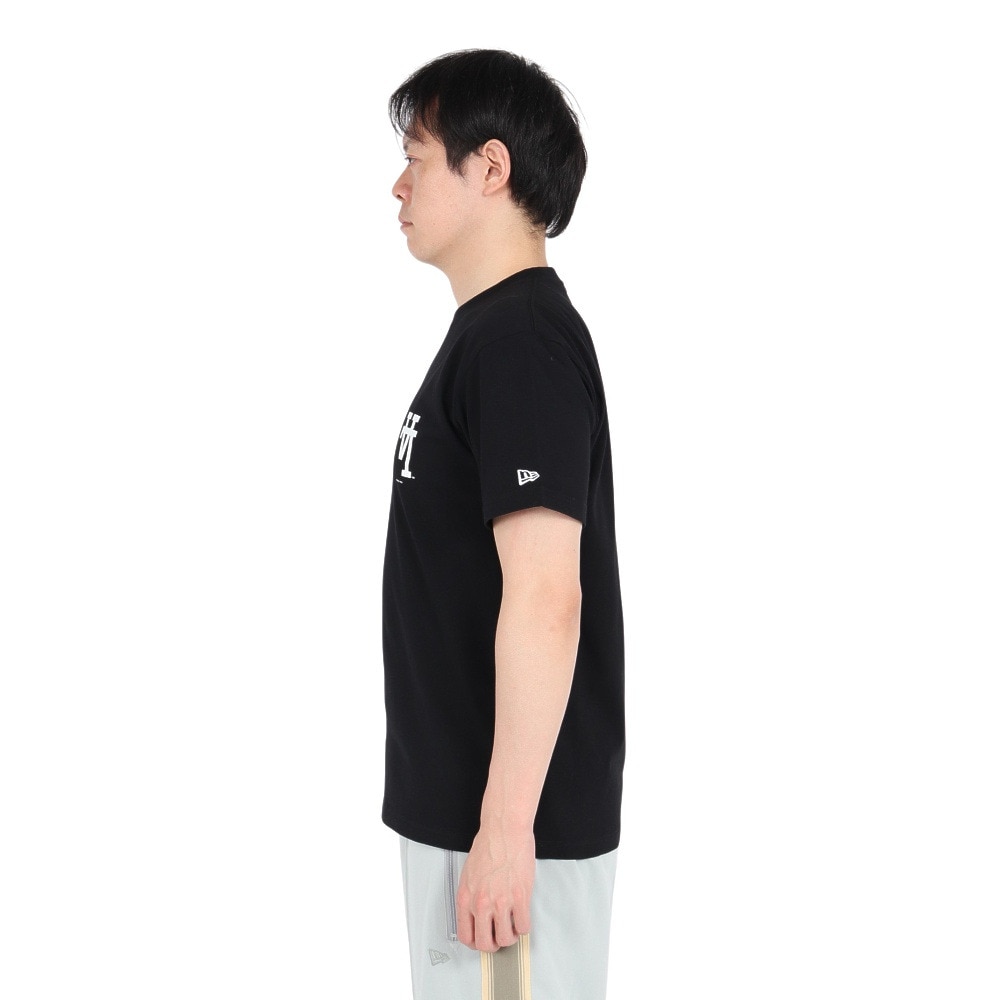 ニューエラ（NEW ERA）（メンズ、レディース）半袖Tシャツ コットン MLB Upside Down ロサンゼルス・ドジャース 14410096