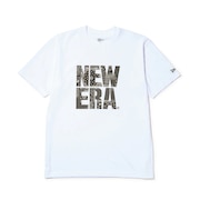 (メンズ、レディース)コットン 半袖Tシャツ Floral Paisley スクエアニューエラ 14410104