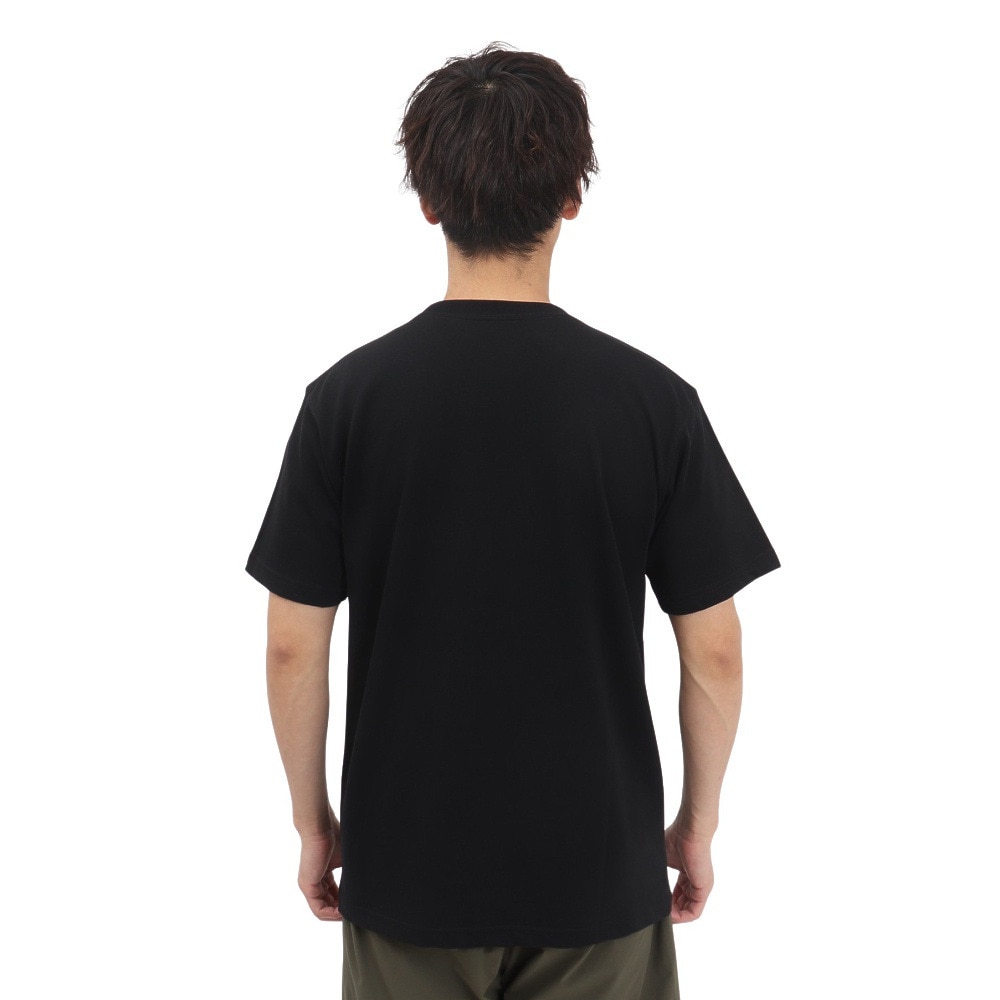 ニューエラ（NEW ERA）（メンズ、レディース）コットン 半袖Tシャツ Floral Paisley フラッグロゴ 14410107