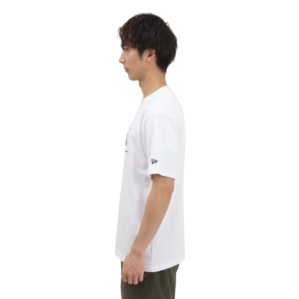 ニューエラ（NEW ERA）（メンズ、レディース）コットン 半袖Tシャツ Floral Paisley ボックスロゴ 14410108