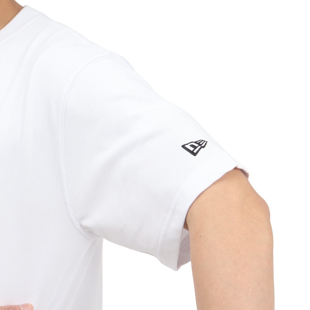 ニューエラ（NEW ERA）（メンズ、レディース）コットン 半袖Tシャツ Floral Paisley ボックスロゴ 14410108