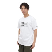 (メンズ、レディース)コットン 半袖Tシャツ Floral Paisley ボックスロゴ 14410108