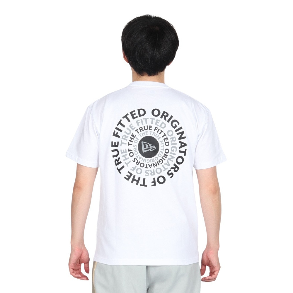 ニューエラ（NEW ERA）（メンズ、レディース）半袖Tシャツ コットン Circle OOTTF レギュラーフィット 14410110