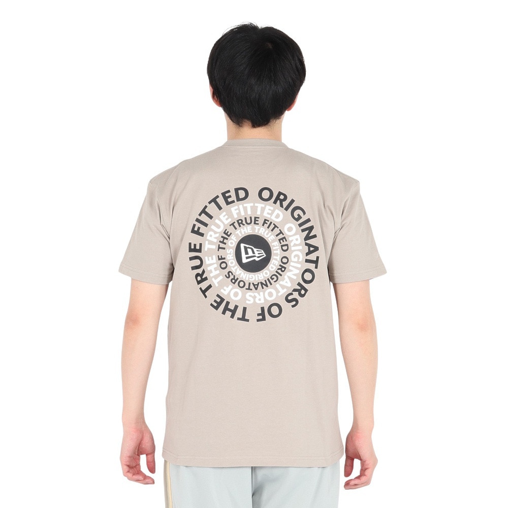 ニューエラ（NEW ERA）（メンズ、レディース）半袖Tシャツ コットン Circle OOTTF レギュラーフィット 14410111