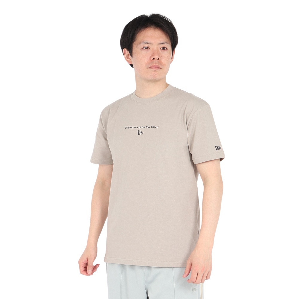 ニューエラ（NEW ERA）（メンズ、レディース）半袖Tシャツ コットン Circle OOTTF レギュラーフィット 14410111