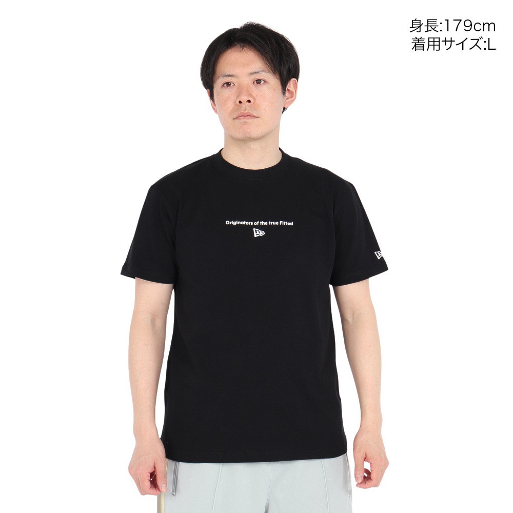 ニューエラ（NEW ERA）（メンズ、レディース）半袖Tシャツ コットン Circle OOTTF レギュラーフィット 14410113
