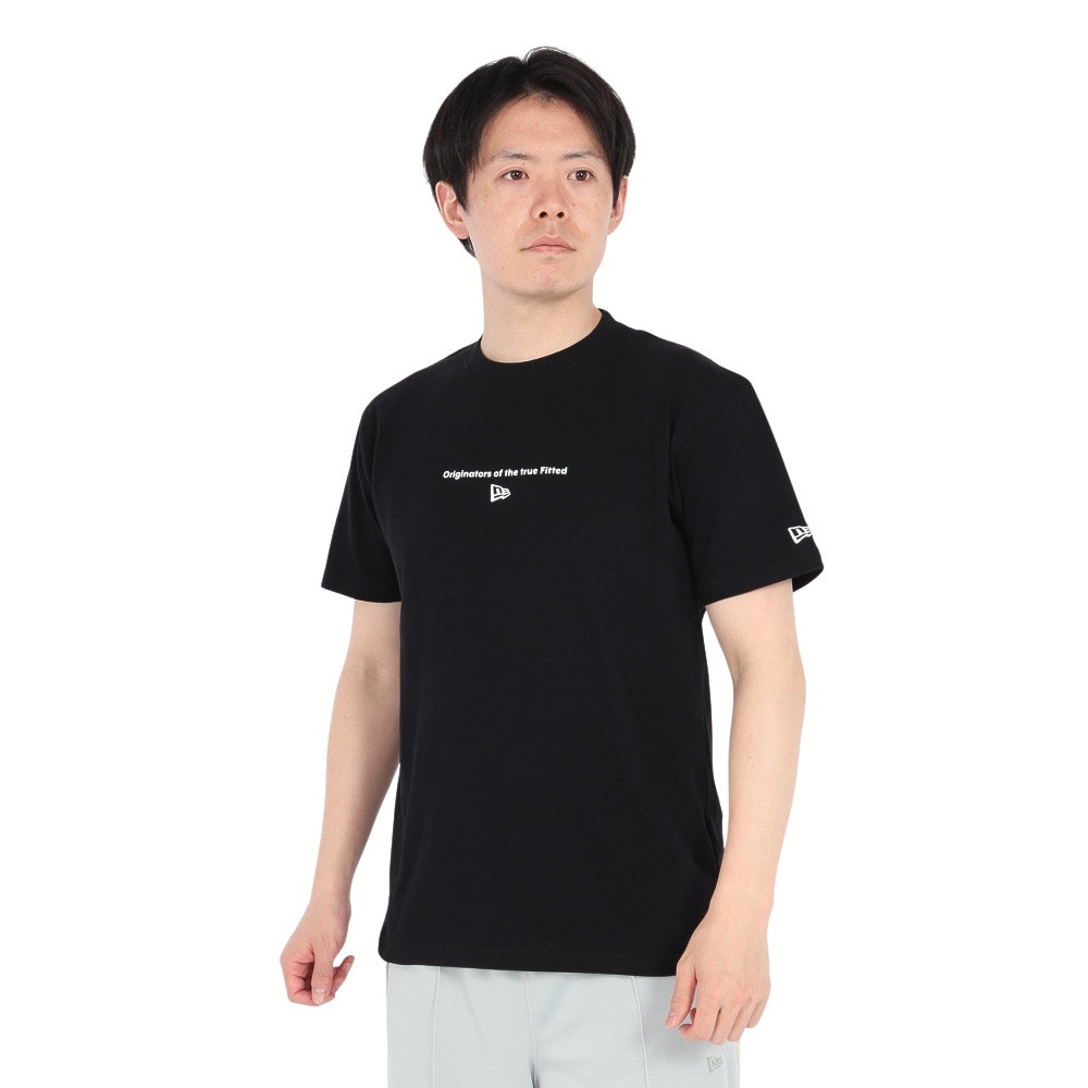ニューエラ（NEW ERA）（メンズ、レディース）半袖Tシャツ コットン Circle OOTTF レギュラーフィット 14410113