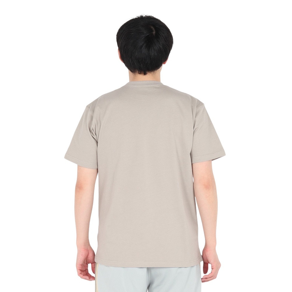 ニューエラ（NEW ERA）（メンズ、レディース）半袖Tシャツ コットン ボックスロゴ レギュラーフィット 14410114