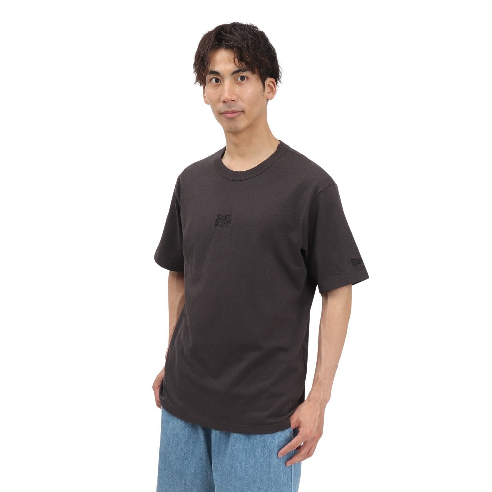ニューエラ（NEW ERA）（メンズ、レディース）半袖 ウォッシュドコットン Tシャツ The Chemical Brothers Block Rockin' Beats 14457267