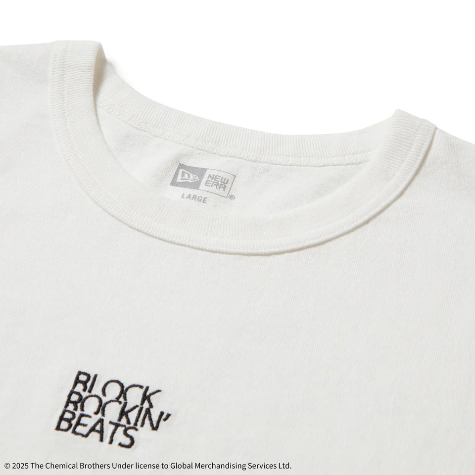 ニューエラ（NEW ERA）（メンズ、レディース）半袖 ウォッシュドコットン Tシャツ The Chemical Brothers Block Rockin' Beats 14457268