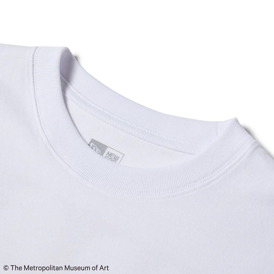 ニューエラ（NEW ERA）（メンズ、レディース）半袖 オーバーサイズド コットン Tシャツ The Met ホワイト 14457269