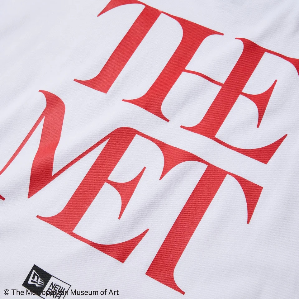 ニューエラ（NEW ERA）（メンズ、レディース）半袖 オーバーサイズド コットン Tシャツ The Met ホワイト 14457269