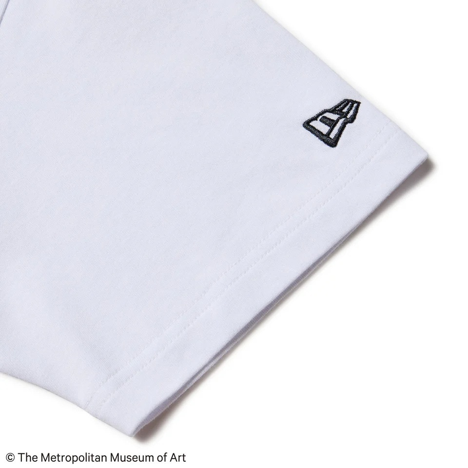 ニューエラ（NEW ERA）（メンズ、レディース）半袖 コットン Tシャツ The Met フィンセント・ファン・ゴッホ ホワイト レギュラーフィット 14457274