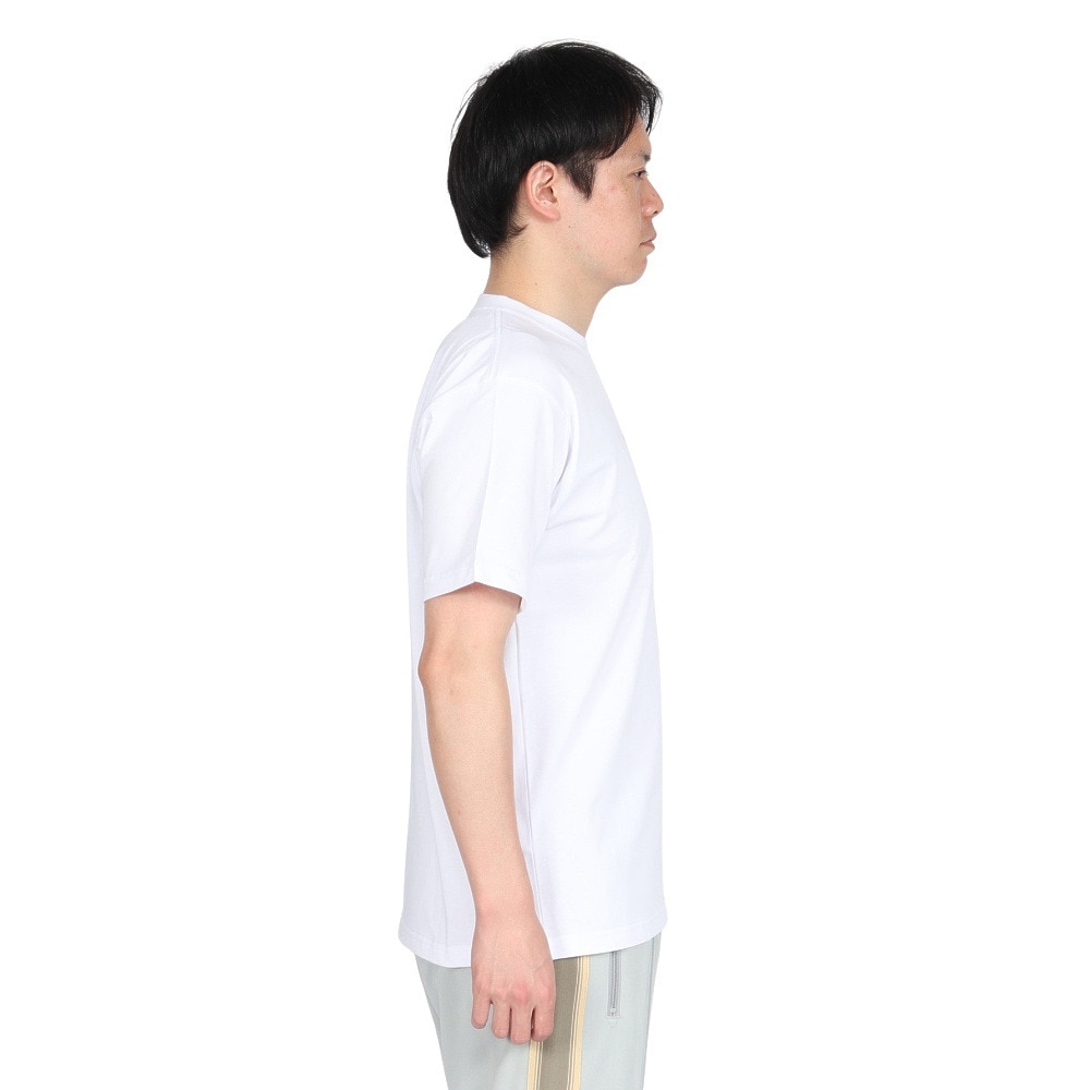 ニューエラ（NEW ERA）（メンズ、レディース）半袖Tシャツ コットン フラッグロゴ ミッド レギュラーフィット 14521384