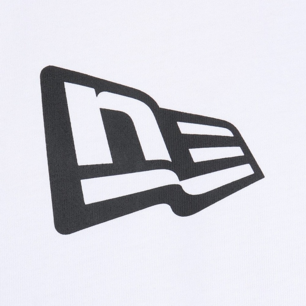 ニューエラ（NEW ERA）（メンズ、レディース）半袖Tシャツ コットン フラッグロゴ ミッド レギュラーフィット 14521384
