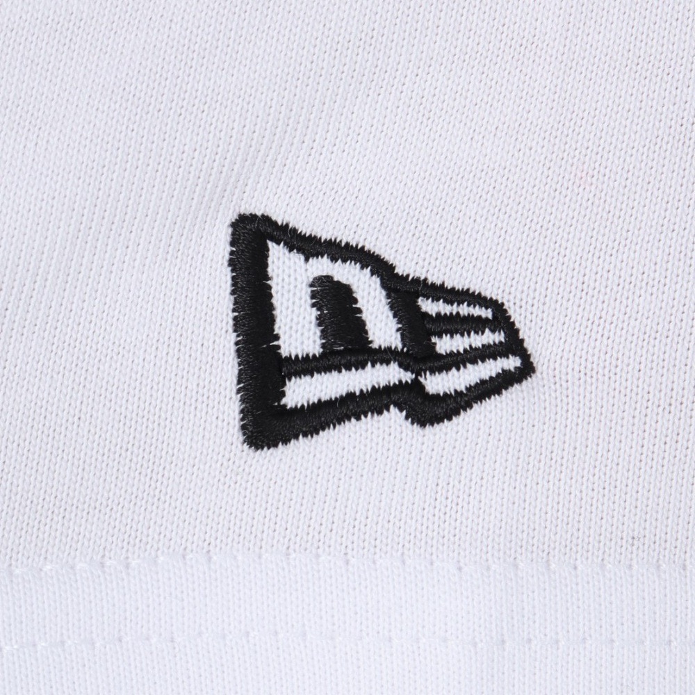 ニューエラ（NEW ERA）（メンズ、レディース）半袖Tシャツ コットン フラッグロゴ ミッド レギュラーフィット 14521384