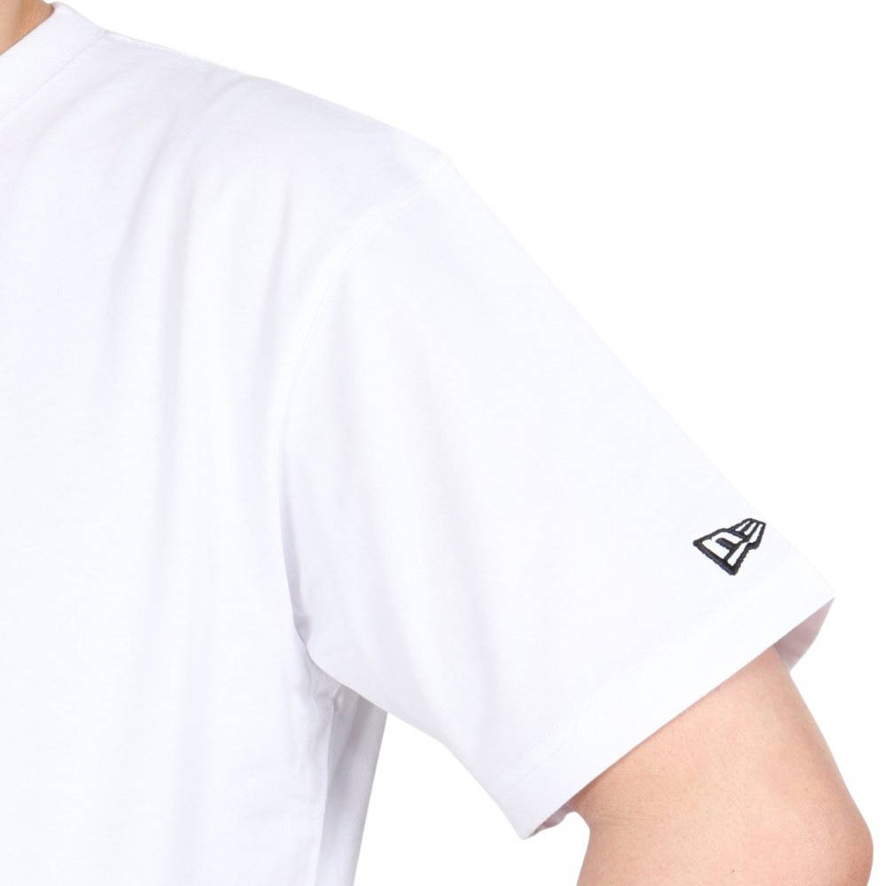 ニューエラ（NEW ERA）（メンズ、レディース）半袖Tシャツ コットン ボックスロゴ レギュラーフィット 14521386