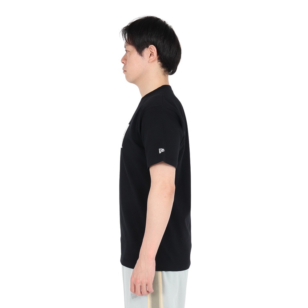 ニューエラ（NEW ERA）（メンズ、レディース）半袖Tシャツ コットン ボックスロゴ レギュラーフィット 14521387