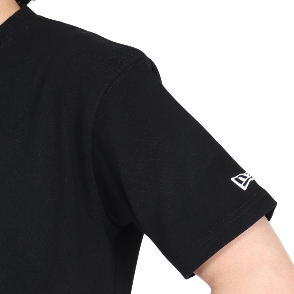 ニューエラ（NEW ERA）（メンズ、レディース）半袖Tシャツ コットン ボックスロゴ レギュラーフィット 14521387
