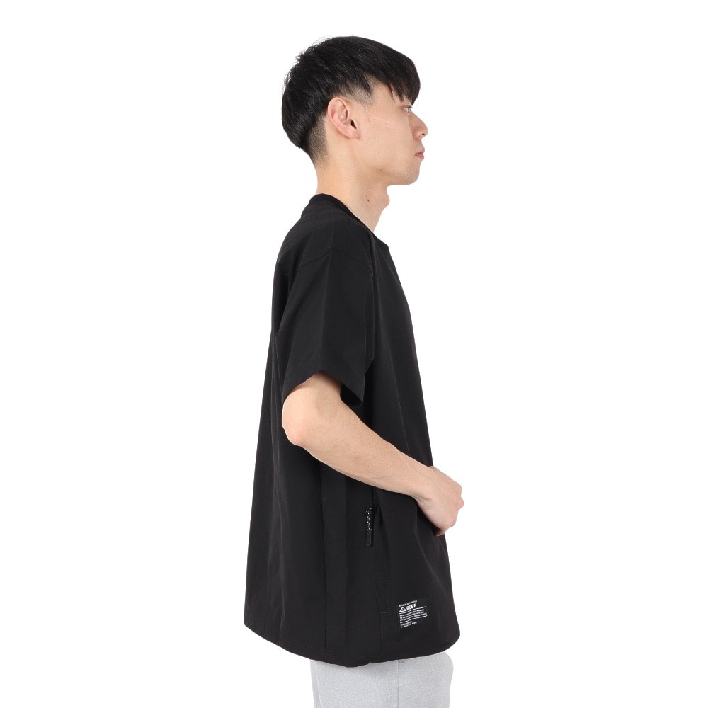 リーフ（REEF）（メンズ）BAJA DRY 半袖Tシャツ RFTEM2501-BLK