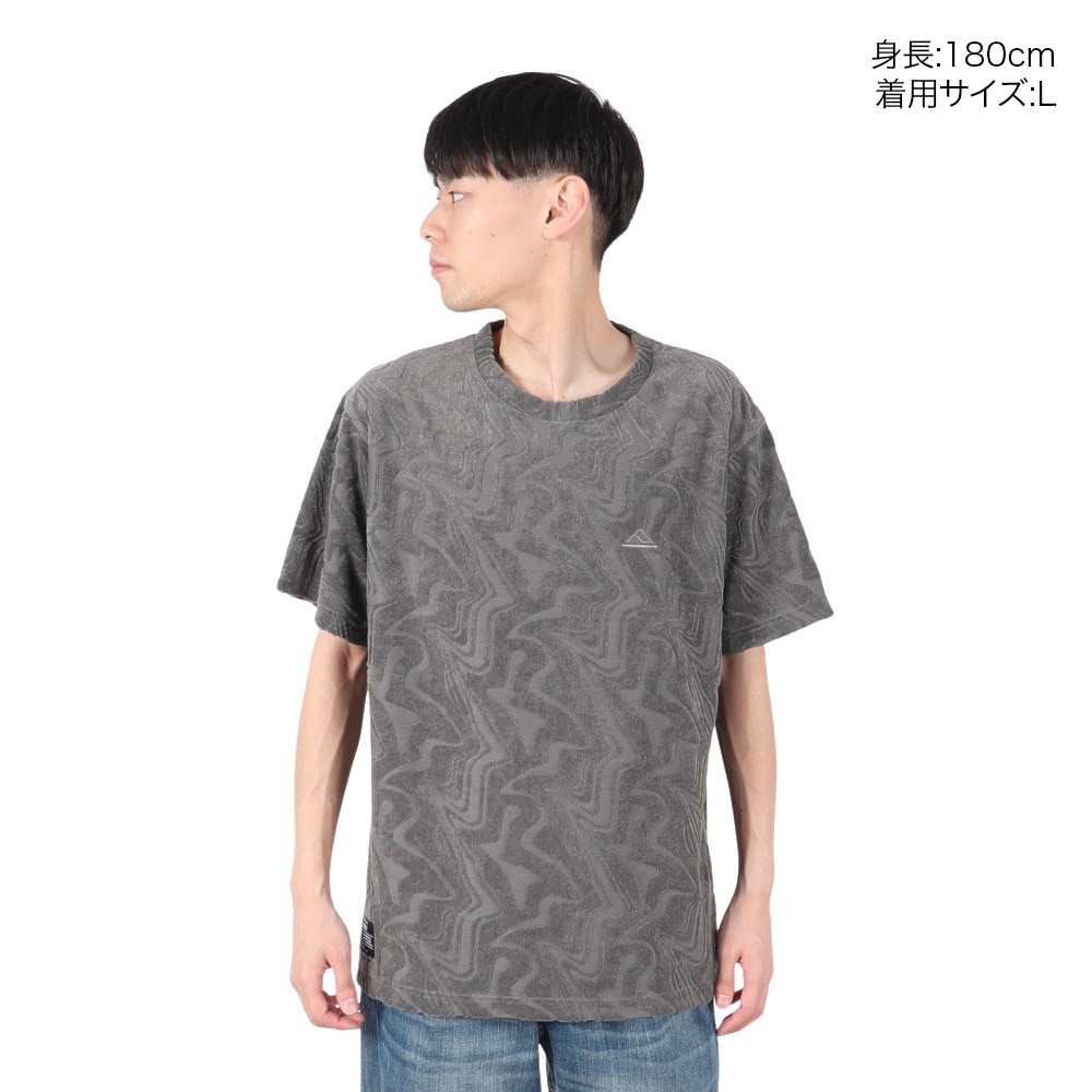 リーフ（REEF）（メンズ）ジオメトリックパイル シス クルー Tシャツ RFTEM2502-BLT