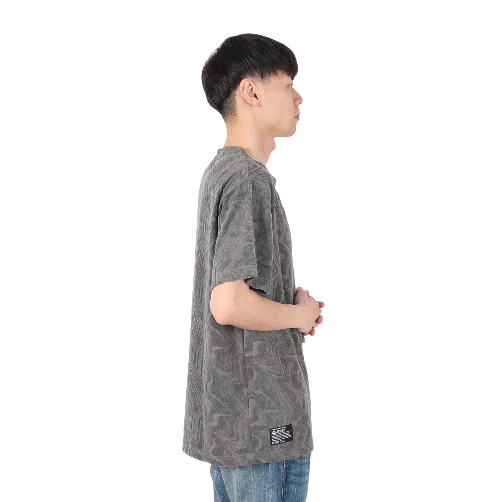 リーフ（REEF）（メンズ）ジオメトリックパイル シス クルー Tシャツ RFTEM2502-BLT