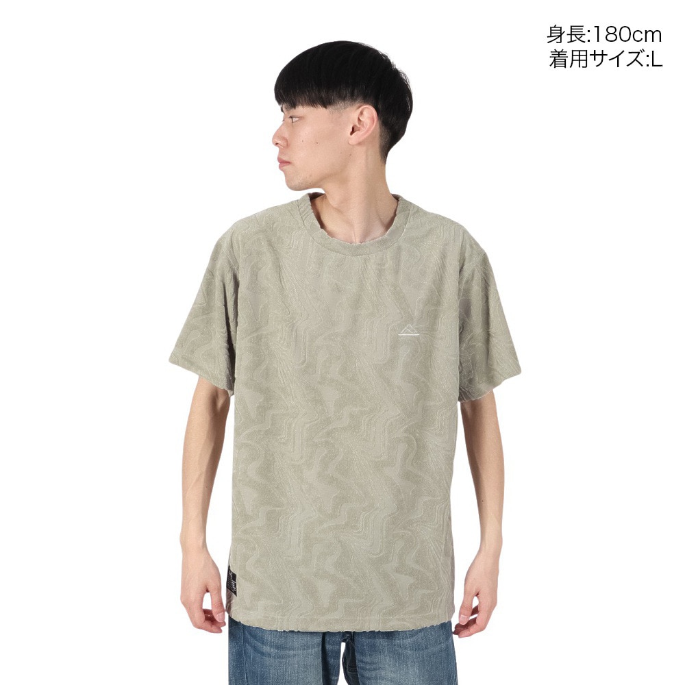 リーフ（REEF）（メンズ）GEOMETRIC パイル 半袖 クルーネック Tシャツ RFTEM2502-SND