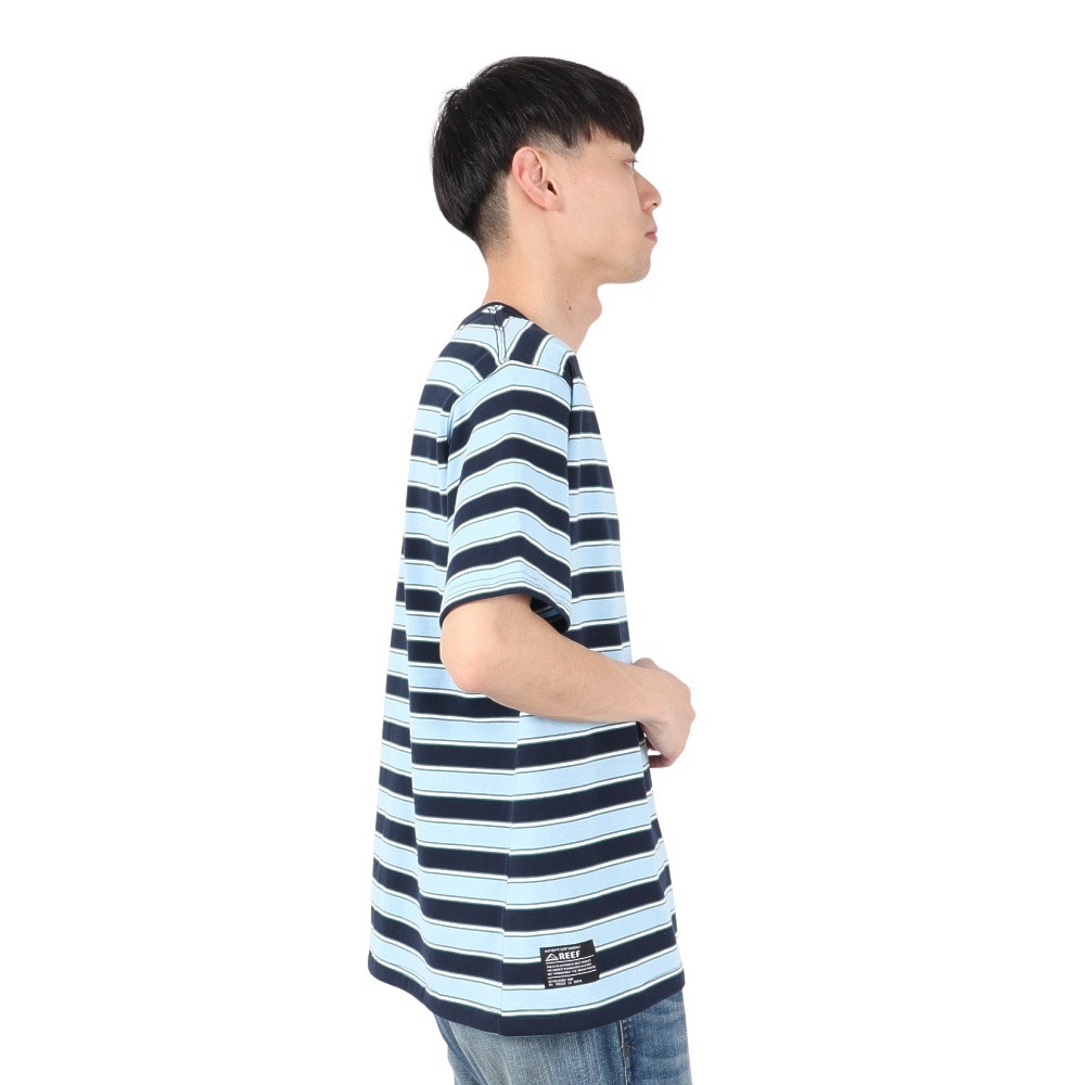 リーフ（REEF）（メンズ）BOARDER 半袖 Tシャツ RFTEM2509-BLU