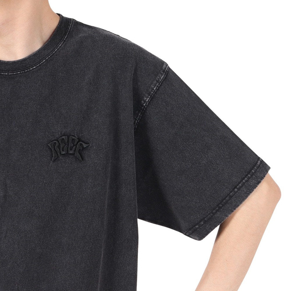リーフ（REEF）（メンズ）WILD 半袖Tシャツ RFTEM2510-BLK
