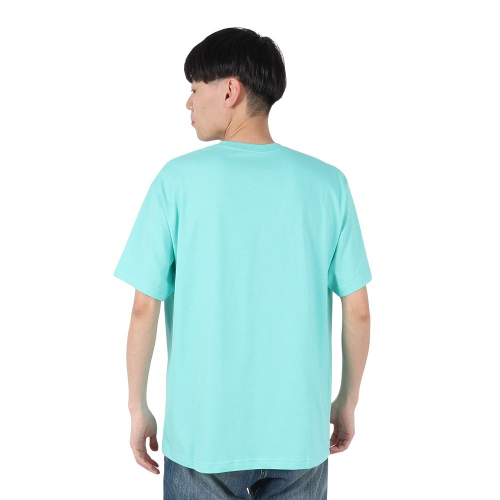 リーフ（REEF）（メンズ）SQUARE ロゴ 半袖 Tシャツ RFTEM2512-AQA