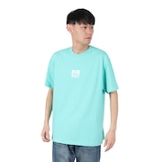 (メンズ)SQUARE ロゴ 半袖 Tシャツ RFTEM2512-AQA