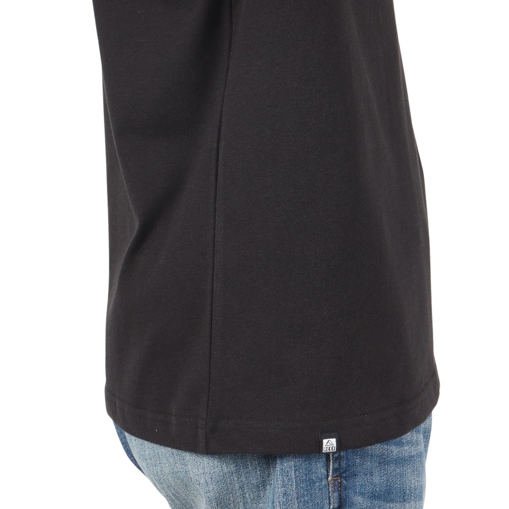 リーフ（REEF）（メンズ）SQUARE ロゴ 半袖 Tシャツ RFTEM2512-BLK