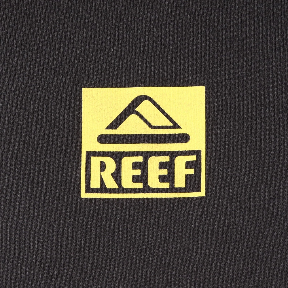 リーフ（REEF）（メンズ）SQUARE ロゴ 半袖 Tシャツ RFTEM2512-BLK