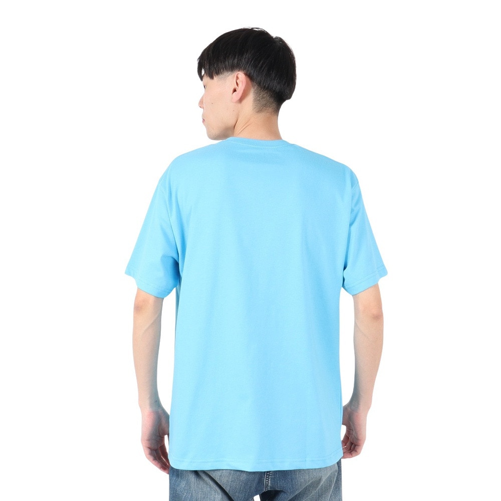 リーフ（REEF）（メンズ）SQUARE ロゴ 半袖 Tシャツ RFTEM2512-BLU