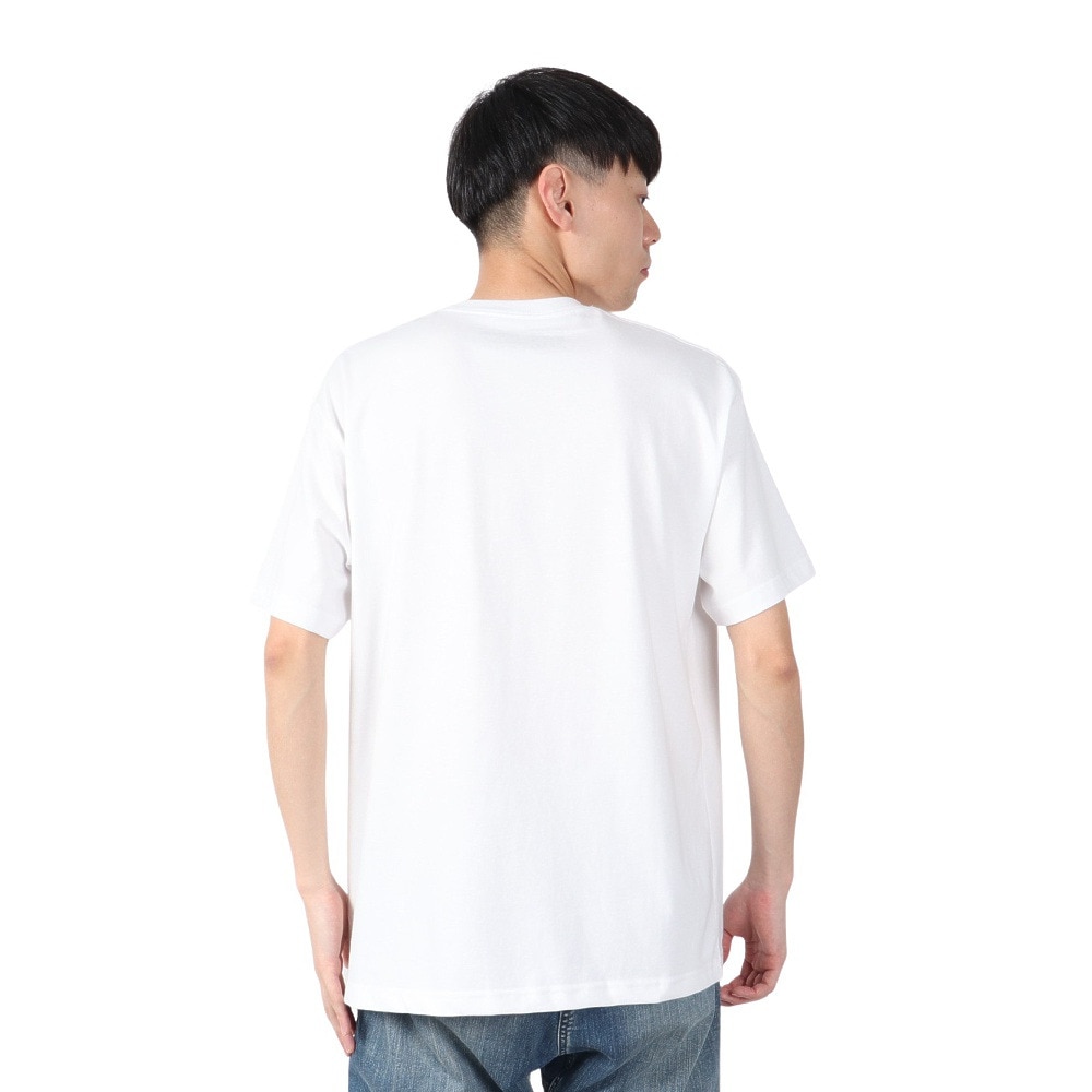 リーフ（REEF）（メンズ）SQUARE ロゴ 半袖 Tシャツ RFTEM2512-WHT