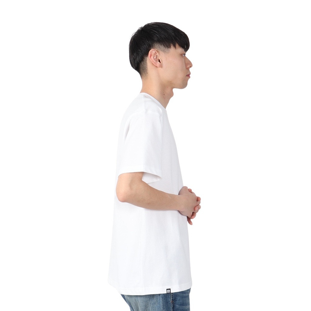 リーフ（REEF）（メンズ）SQUARE ロゴ 半袖 Tシャツ RFTEM2512-WHT