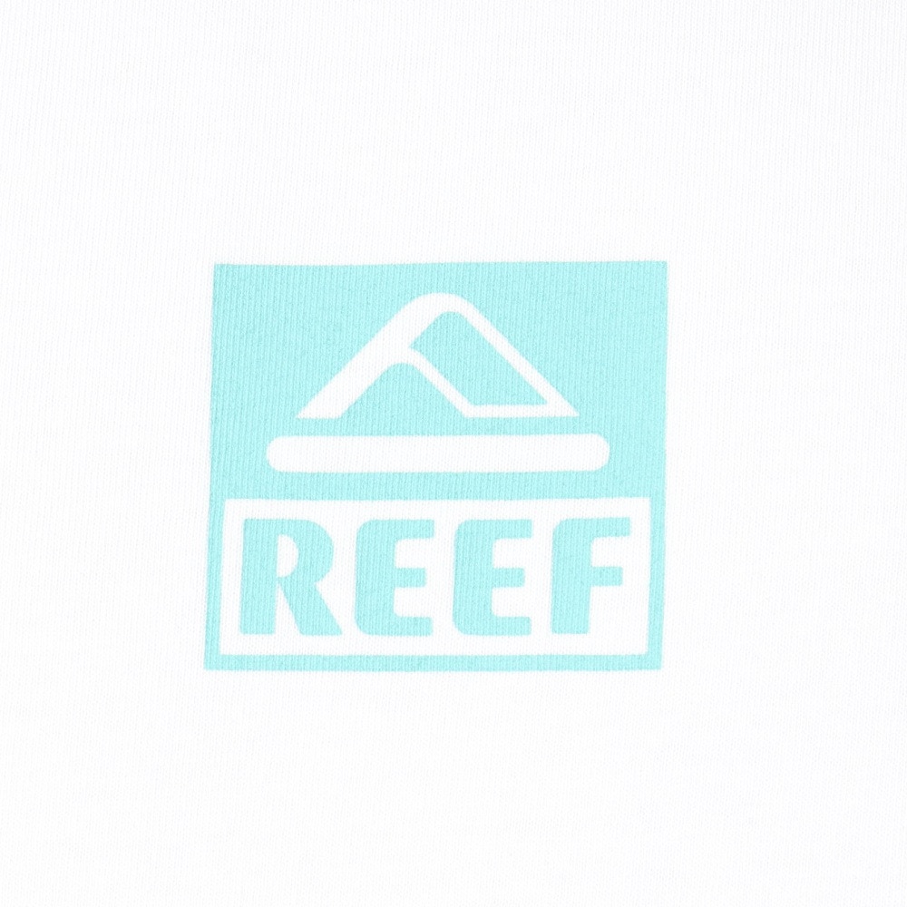 リーフ（REEF）（メンズ）SQUARE ロゴ 半袖 Tシャツ RFTEM2512-WHT