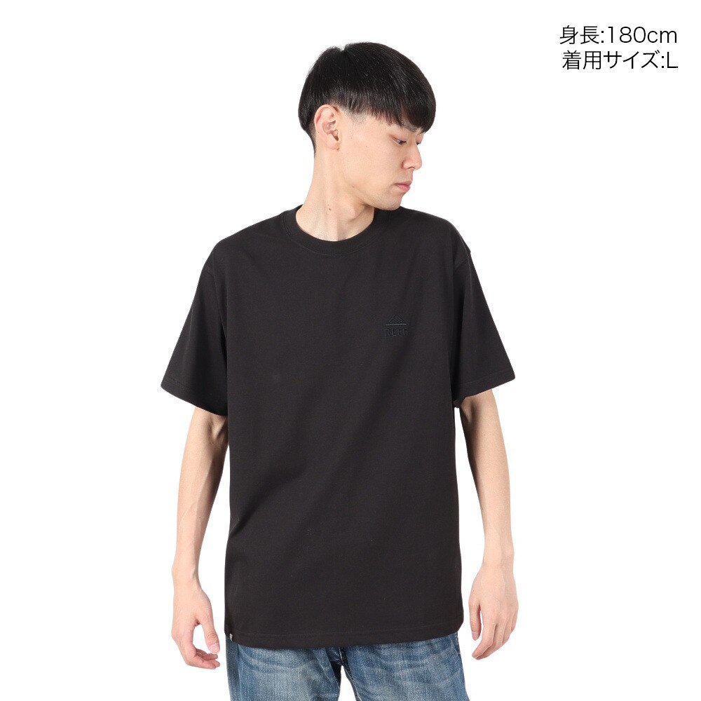 リーフ（REEF）（メンズ）PLATING 半袖Tシャツ RFTEM2514-BLK