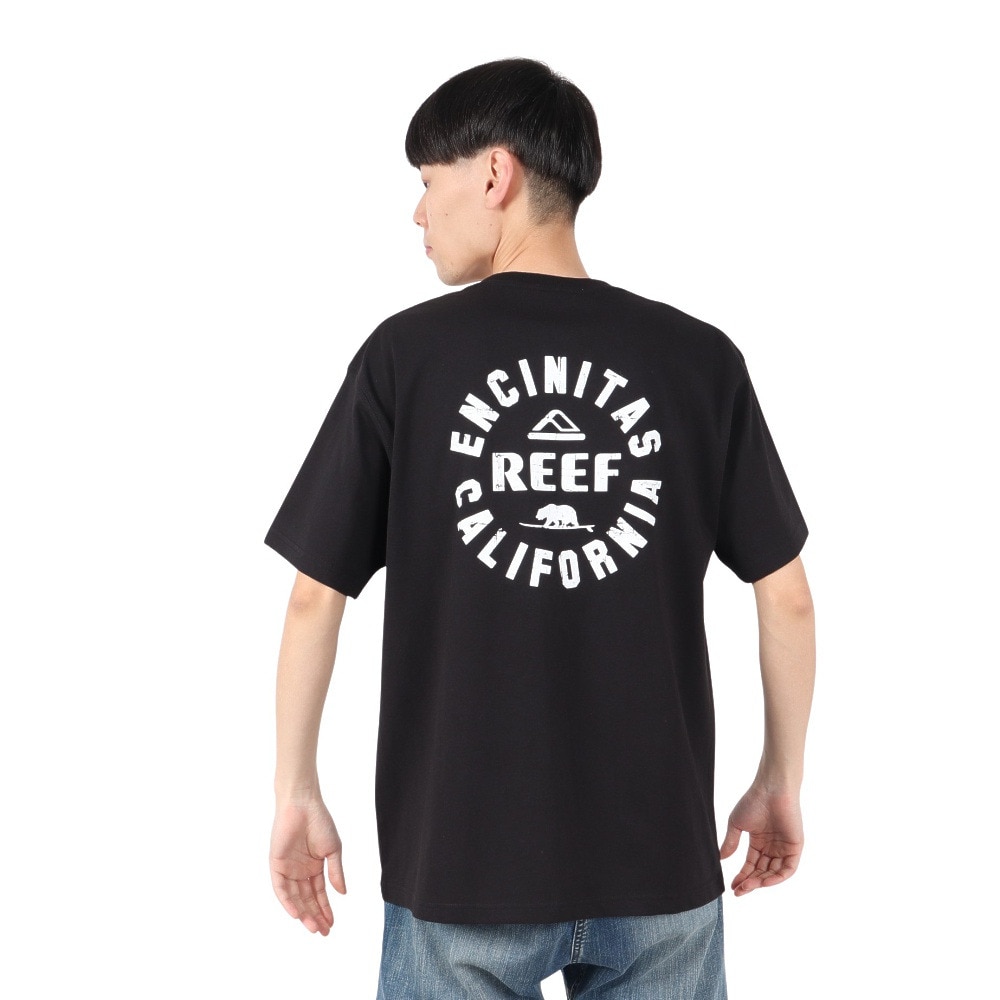 リーフ（REEF）（メンズ）ENCINITAS 半袖Tシャツ RFTEM2515-BLK