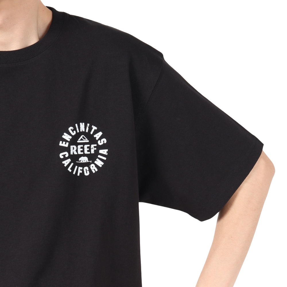 リーフ（REEF）（メンズ）ENCINITAS 半袖Tシャツ RFTEM2515-BLK