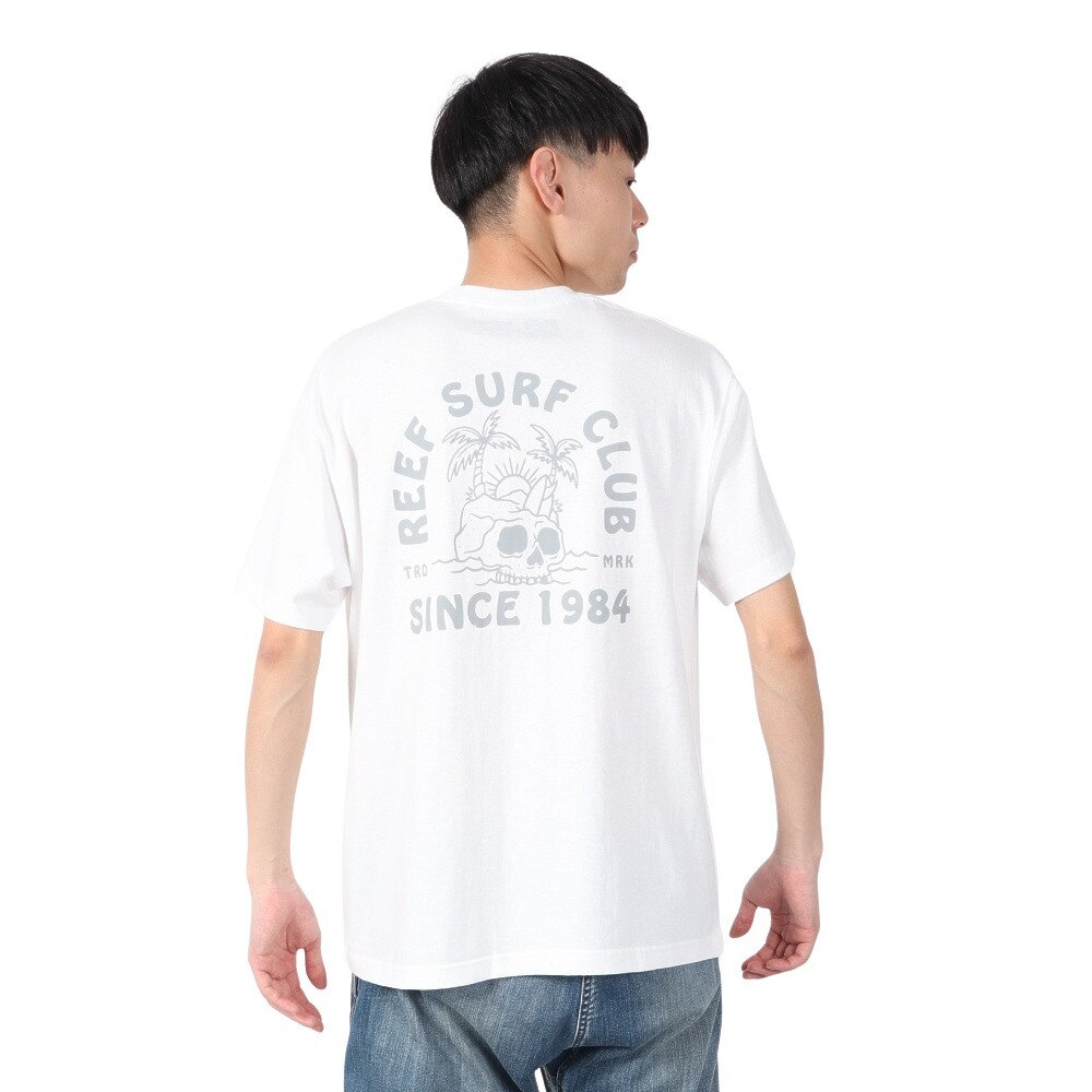 リーフ（REEF）（メンズ）TOUR 半袖Tシャツ RFTEM2516-WHT