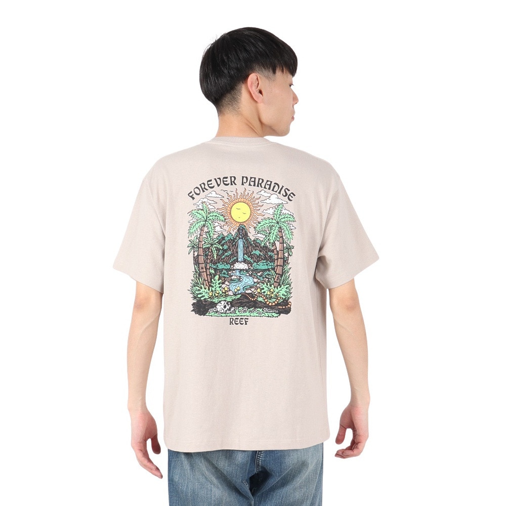 リーフ（REEF）（メンズ）FOREVER 半袖Tシャツ RFTEM2517-BEG