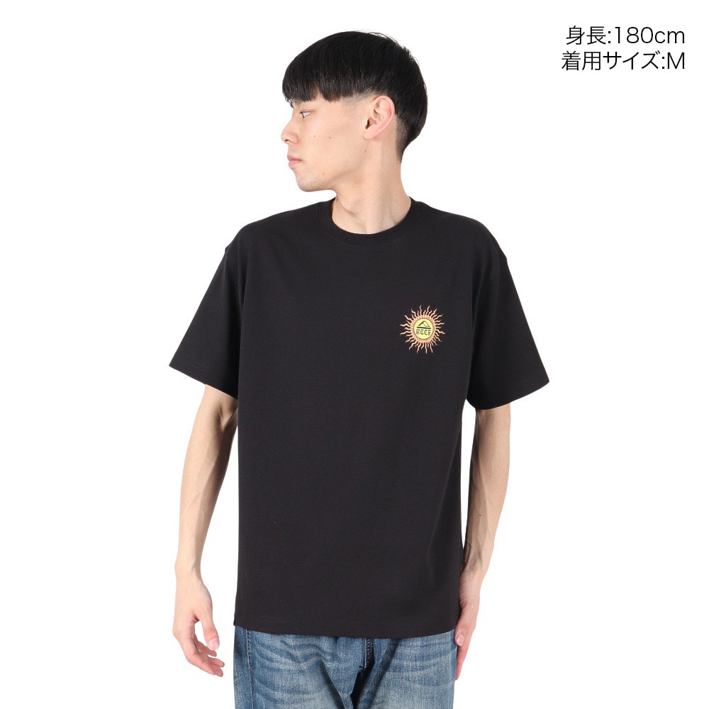 リーフ（REEF）（メンズ）FOREVER 半袖Tシャツ RFTEM2517-BLK