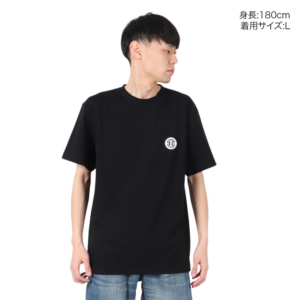 IPD（IPD）（メンズ）AMERICANA 半袖Tシャツ IPDSSAM-917-BLK