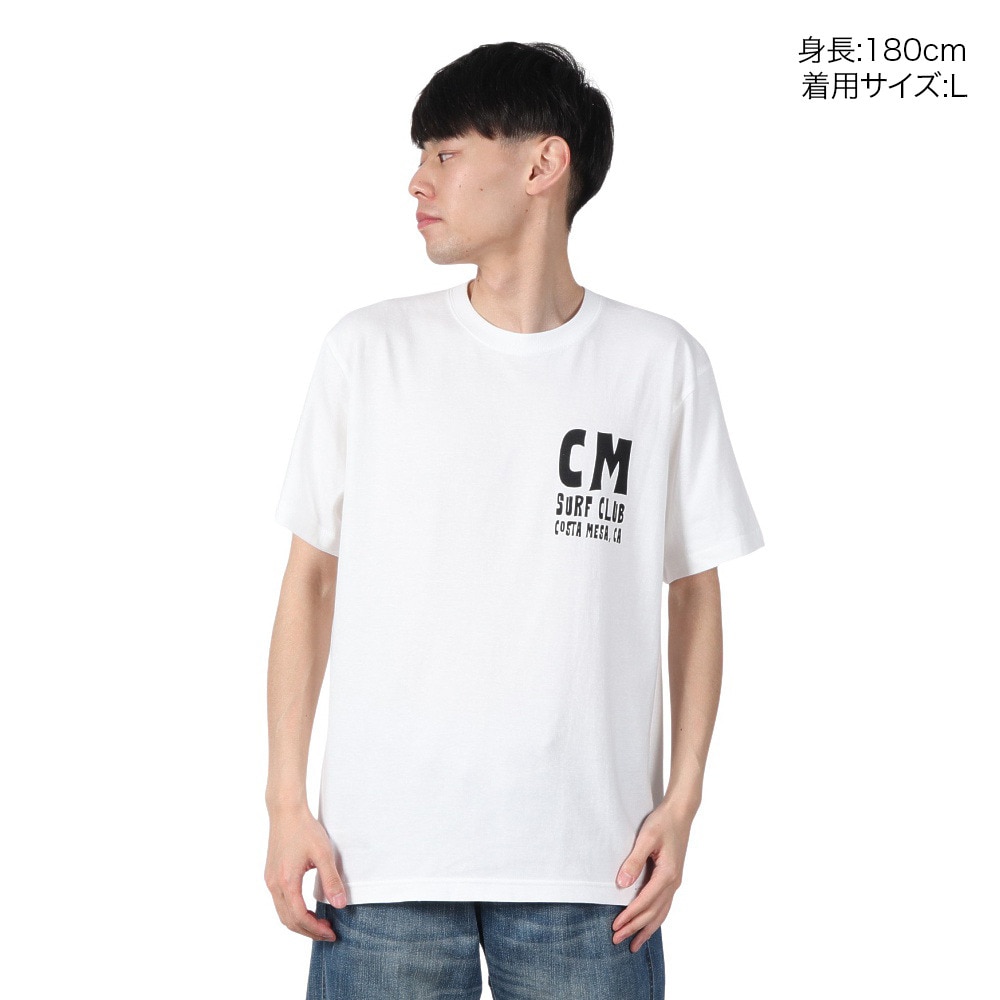 IPD（IPD）（メンズ）コスタメ サーフクラブ 半袖Tシャツ IPDSSCM-910-WHT