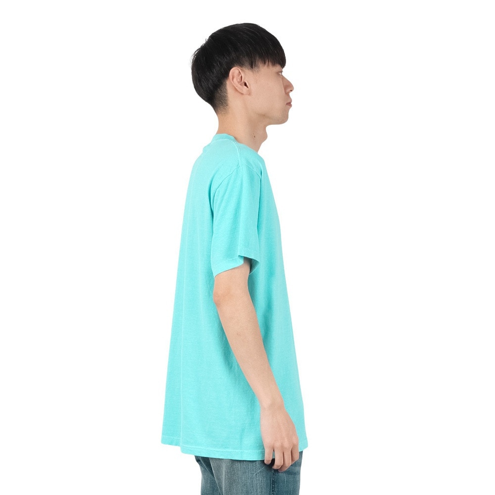IPD（IPD）（メンズ）SHAKA EVERY DAY EMBROIDERED 半袖Tシャツ IPDSSEM-913-AQA