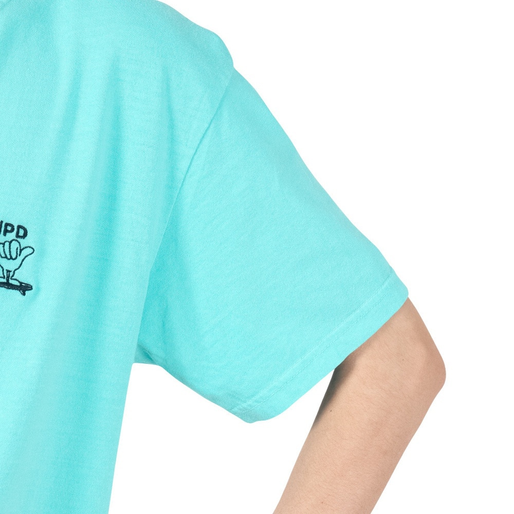 IPD（IPD）（メンズ）SHAKA EVERY DAY EMBROIDERED 半袖Tシャツ IPDSSEM-913-AQA
