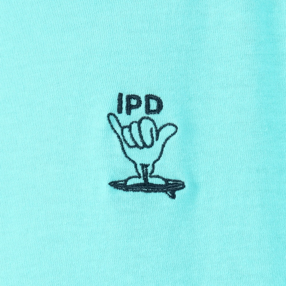 IPD（IPD）（メンズ）SHAKA EVERY DAY EMBROIDERED 半袖Tシャツ IPDSSEM-913-AQA