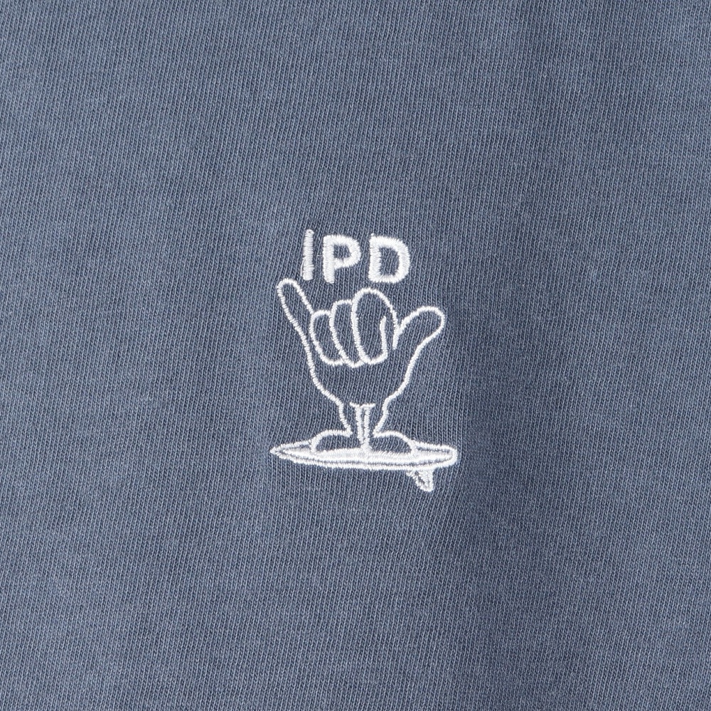 IPD（IPD）（メンズ）SHAKA EVERY DAY EMBROIDERED 半袖Tシャツ IPDSSEM-913-DNM